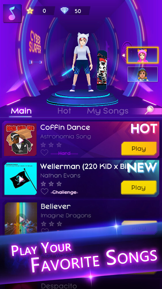 Magic Hop EDM Dancing 2.3.9 MOD APK Unlimited Gems VIP Unlocked - APK Home