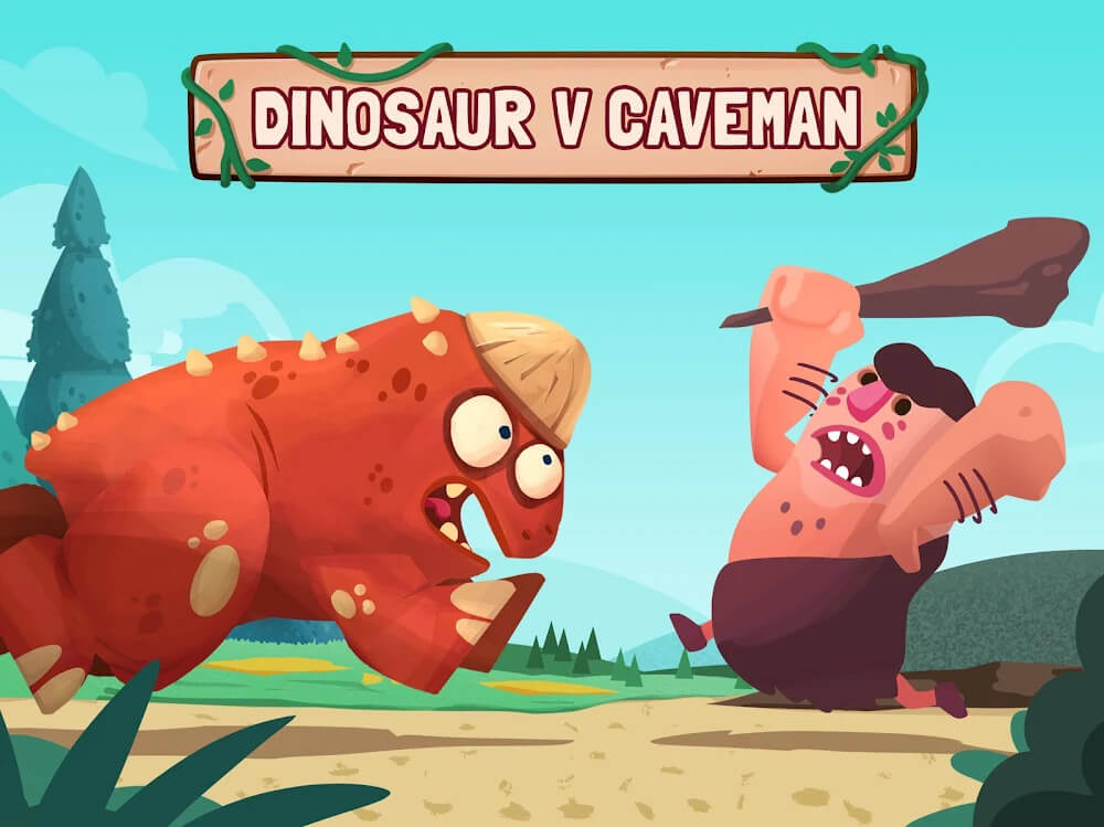 Dino Bash – Dinosaurs v Cavemen Tower Defense Wars