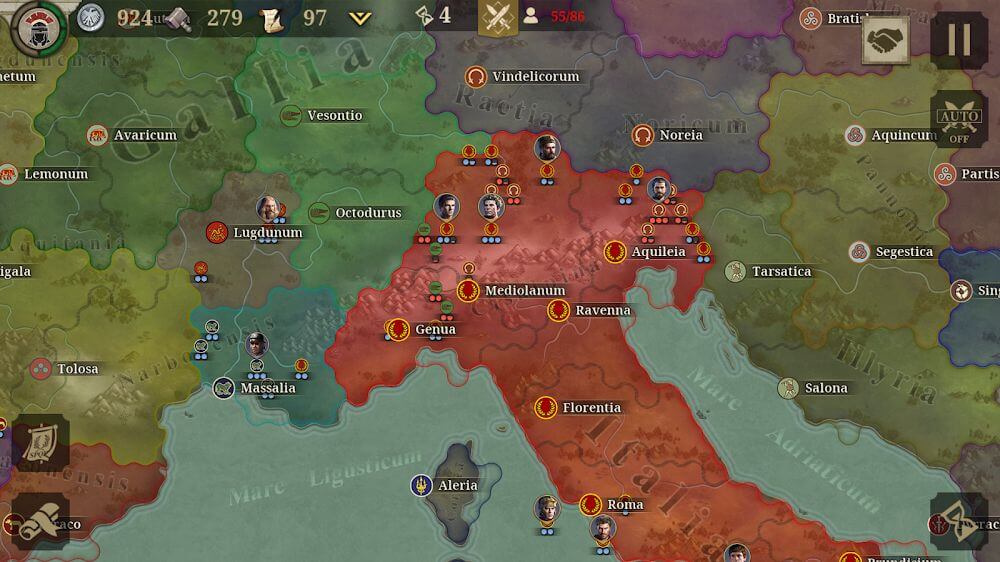 Great Conqueror: Rome- Offline