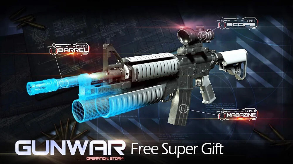 Gun War: Shooting Games Ver. 2.9.0 MOD APK, Unlimited Gold, Unlimited  Diamonds, Unlimited Ammo, Grenade, Aid