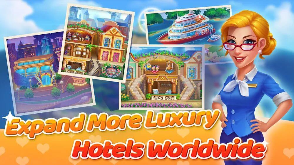 Hotel Marina – Grand Hotel Tycoon, Cooking Games