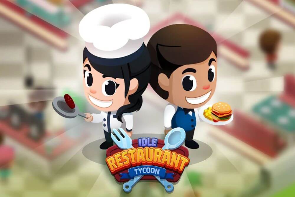 Idle Restaurant Tycoon v1.24.4 Apk Mod [Dinheiro Infinito]