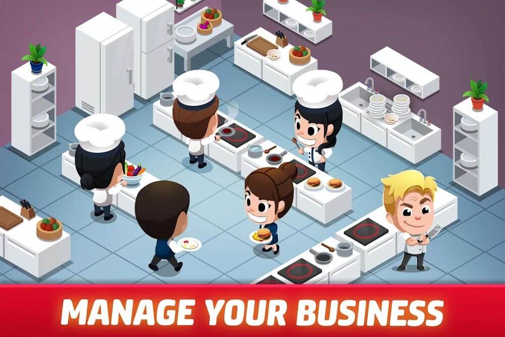 Idle Restaurant Tycoon APK MOD Dinheiro Infinito v 1.28.0 - WR APK