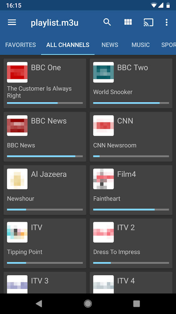 Live tv premium on sale apk