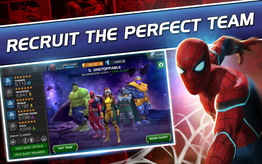 Marvel Contest Of Champions Mod Apk Version 37.2.0 [ Mod Menu ] [ Unlimited  Health ] [ God Mod ] 