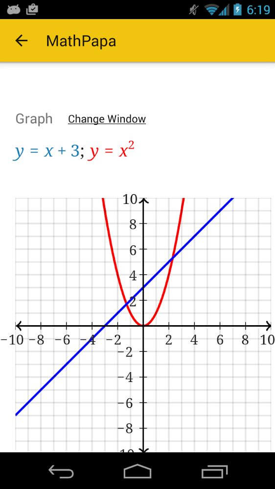 MathPapa – Algebra Calculator