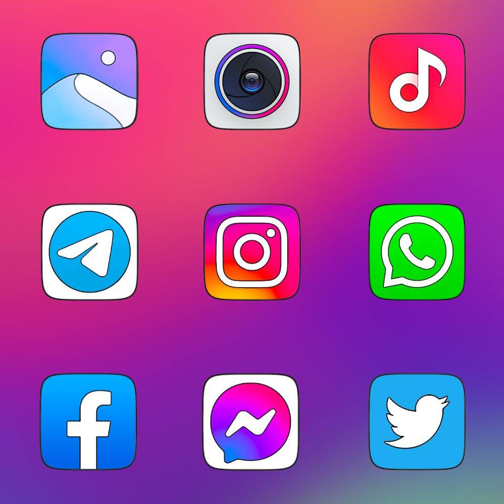 MIUl Carbon – Icon Pack