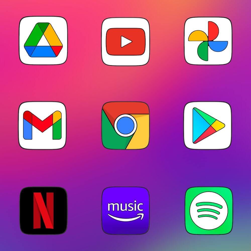 MIUl Carbon – Icon Pack