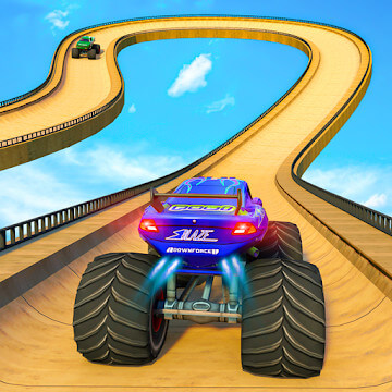 Car Games: Monster Truck Stunt 1.3 APK + Mod [Unlimited money] for