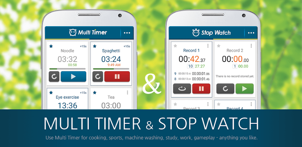 Multi Timer Stopwatch V2.8.10 Apk + Mod (Premium Unlocked) Download