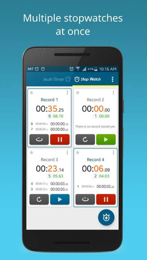 Multi Timer StopWatch v2.12.1 b427 MOD APK (Premium Unlocked) Download