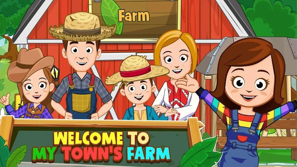My Town: Farm Animal Games