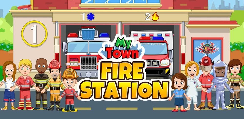 My Town: Fire station Rescue