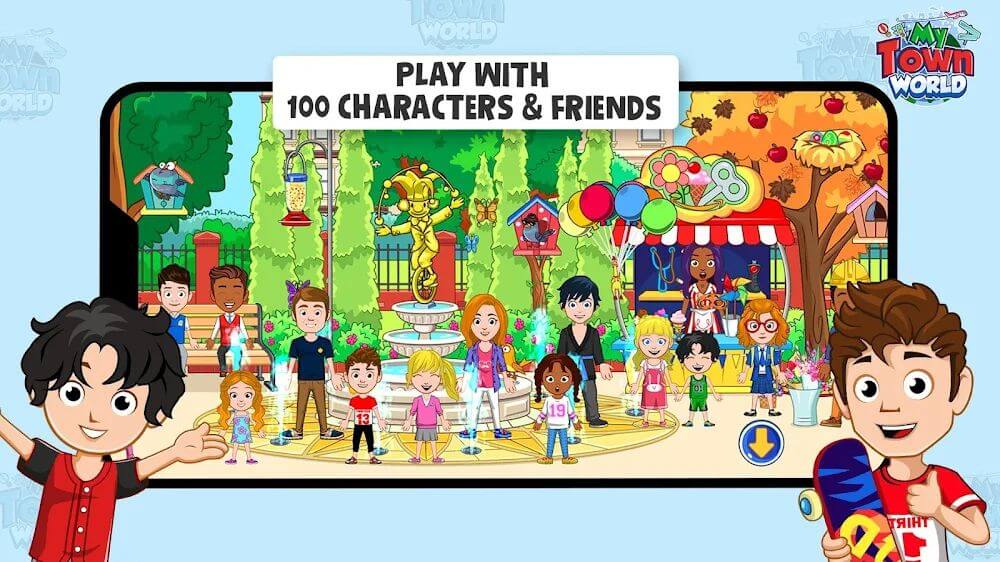 My Town World – Games for Kids