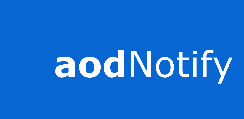 Notification light / LED for Pixel – aodNotify