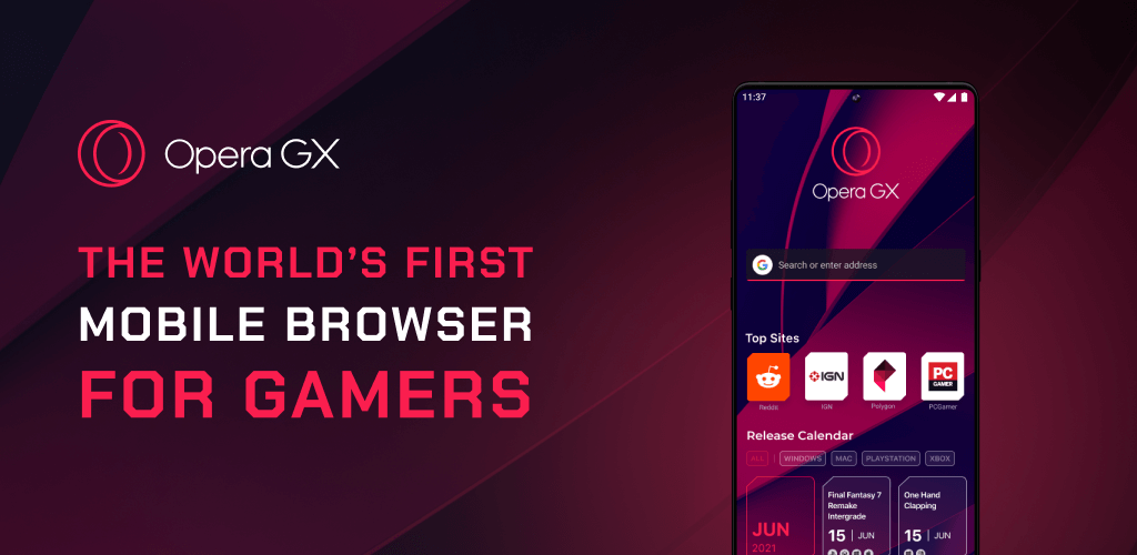 Opera GX Browser Mod Jam Announced