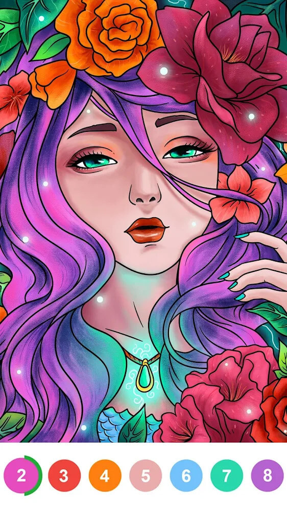 Paint by Number Coloring v4.6.2 APK + MOD (Unlimited Hints) Download