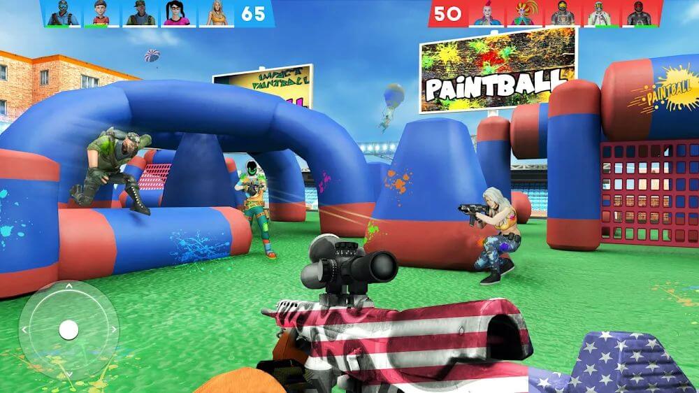 Paintball Shooting Game 3D