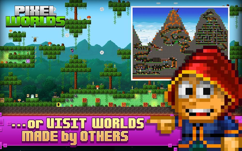 Pixel Worlds: MMO Sandbox