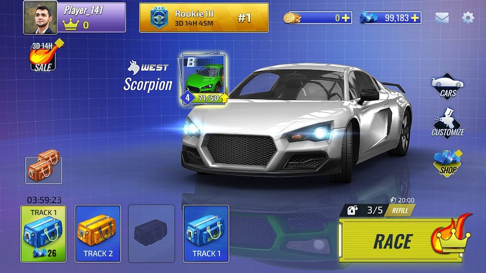 Racemasters Clash of Cars v1.6.0 Mod Apk Dinheiro Infinito - W Top