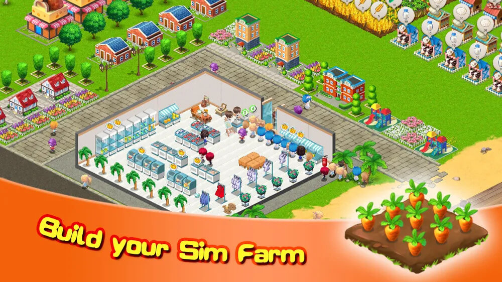 Sim Farm – Build Township