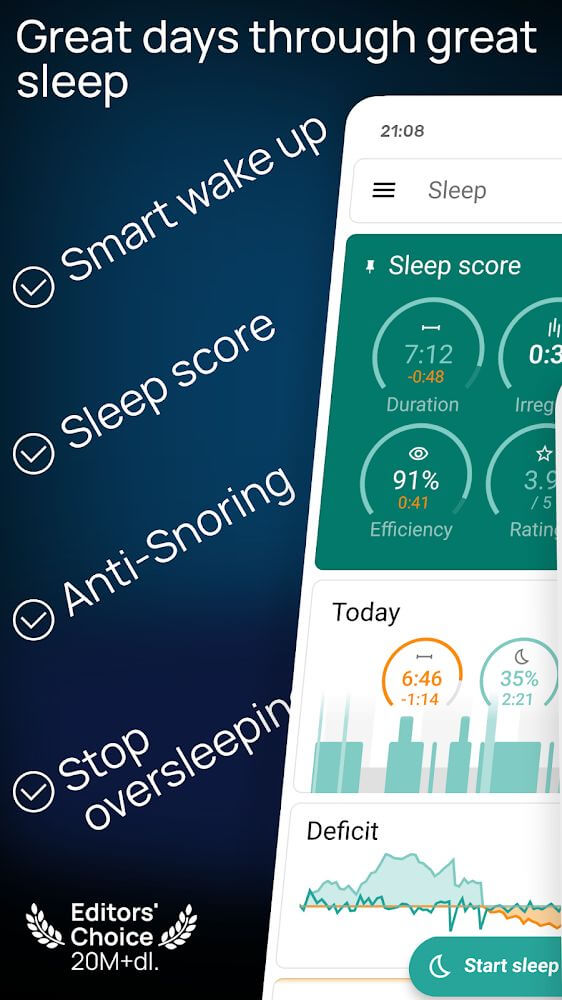 Sleep as Android: Sleep cycle alarm