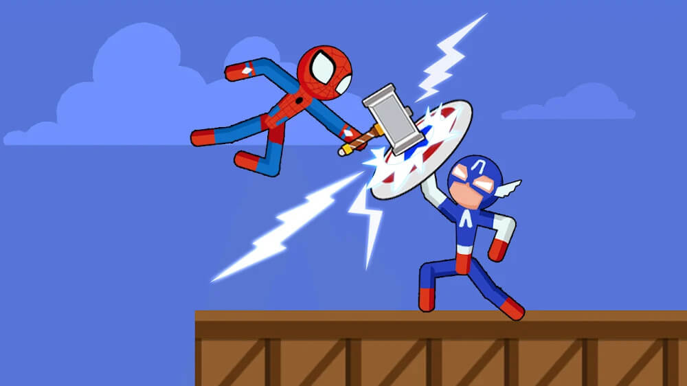Spider Stickman Fighting – Supreme Warriors