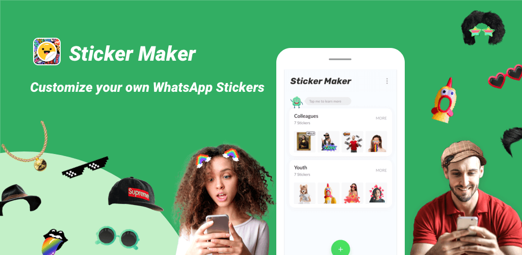 Sticker Maker - 9.6 Grupo general Bienveni ##