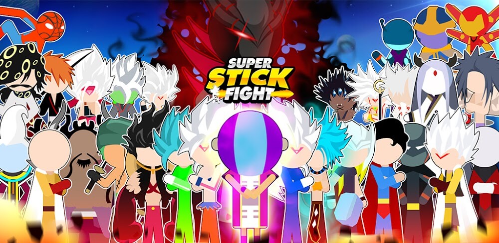 Download Super Stick Fight All Star Mod APK MediaFire Link 