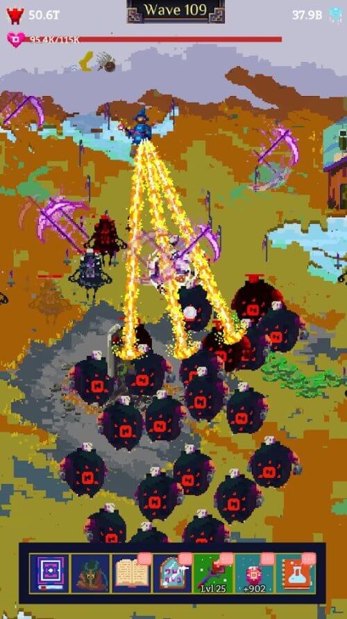 Tap Wizard 2 v7.3.3 MOD APK (God Mode, Free Shopping) Download