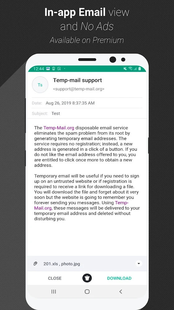 Temp Mail – Free Instant Temporary Email Address