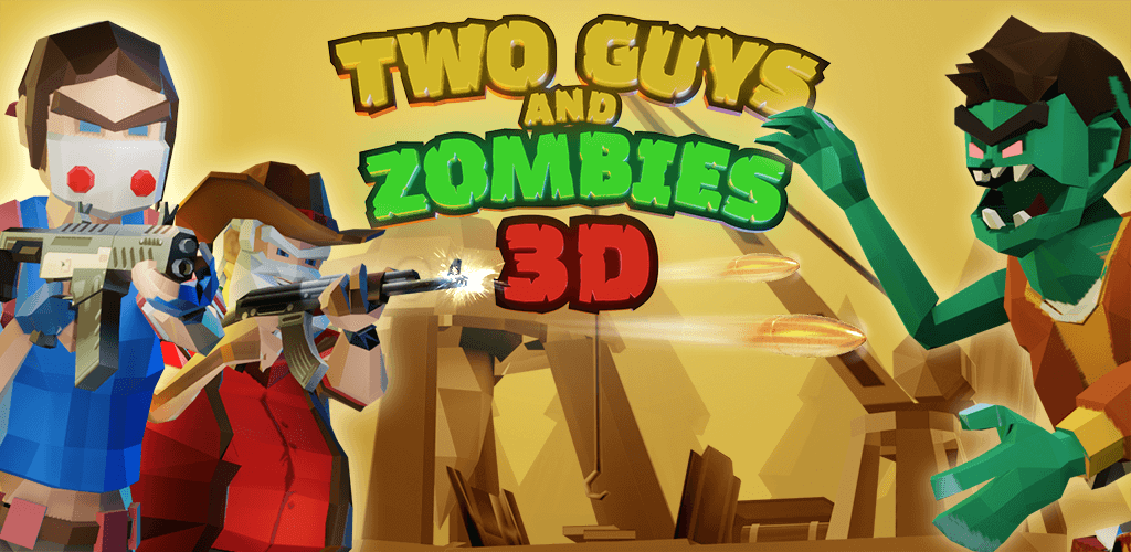 Two guys & Zombies (two-player Apk Download for Android- Latest version  1.3.7- com.yad.twoguysandzombieshotseat
