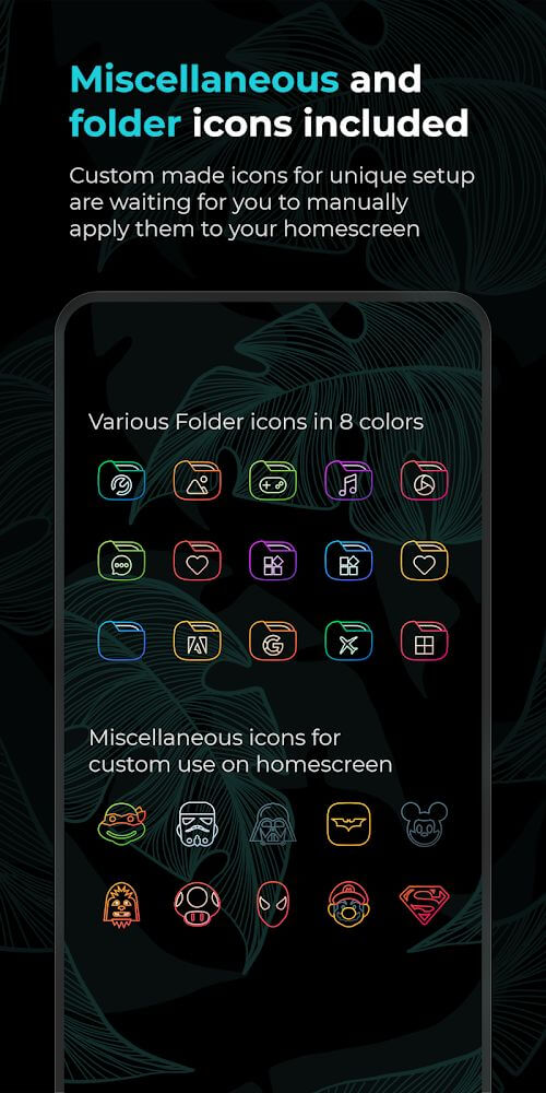 Vera Outline Icon Pack