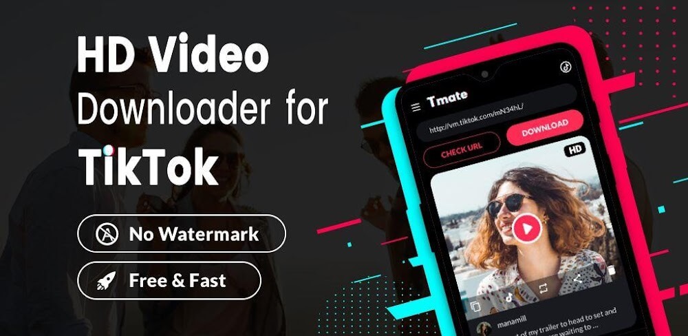 Tmate - TikTok Downloader  MOD APK (AD Removed) Download