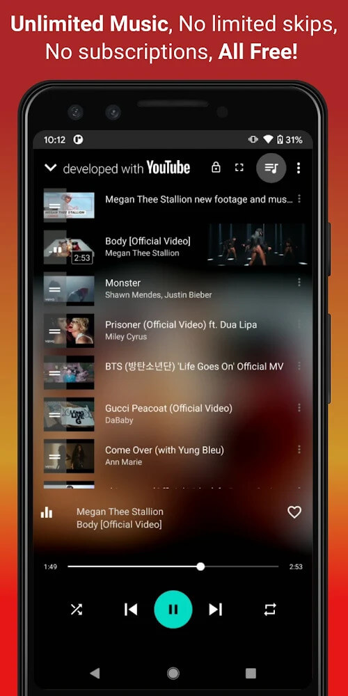 Video Music Player Downloader