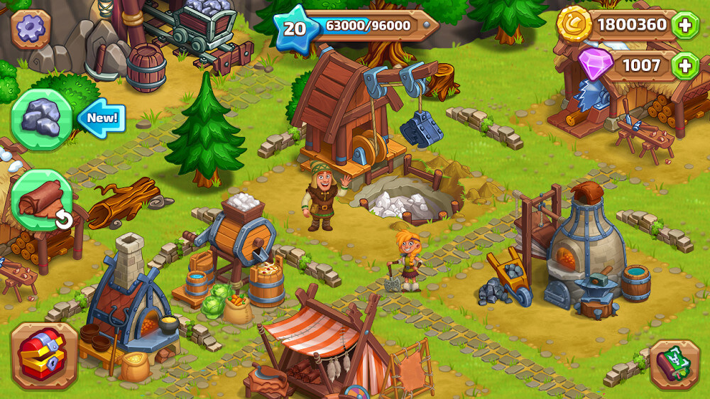 Vikings and Dragon Island Farm