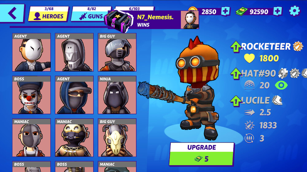 Warriors.io MOD APK v5.97 (Unlocked) - Jojoy