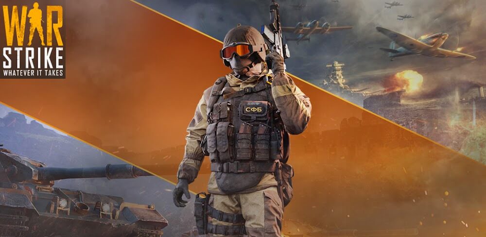 Cover Strike: Offline War Game Ver. 1.0.6 MOD APK, GOD MODE, DUMB ENEMY