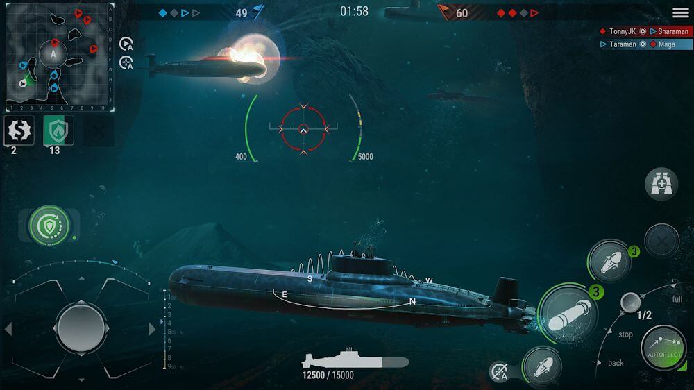 WORLD of SUBMARINES: Navy PvP