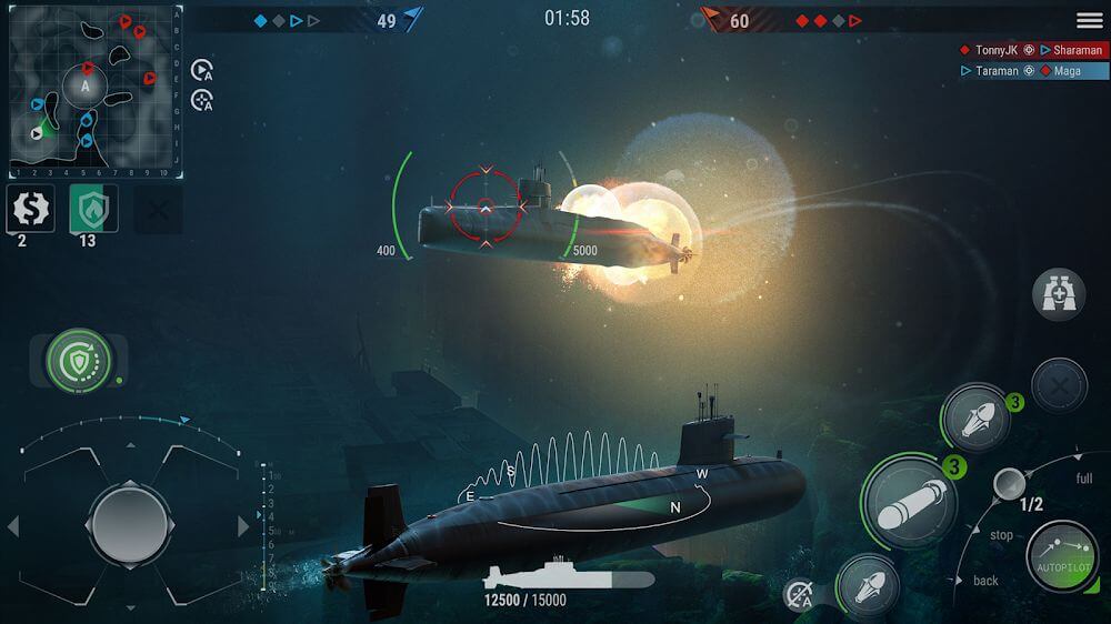 WORLD of SUBMARINES: Navy PvP