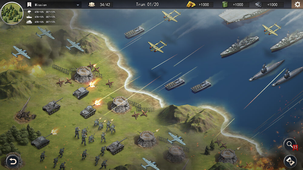 World War 2: Strategy Games WW2 Sandbox Tactics