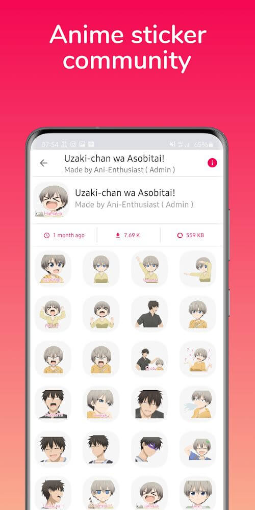 Anime Stickers for Whatsapp v1.5.63 [Mod] APK -  - Android &  iOS MODs, Mobile Games & Apps