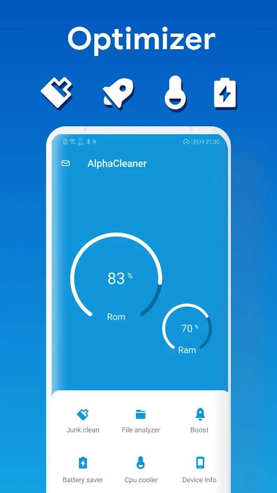 Alpha Cleaner – Phone Booster