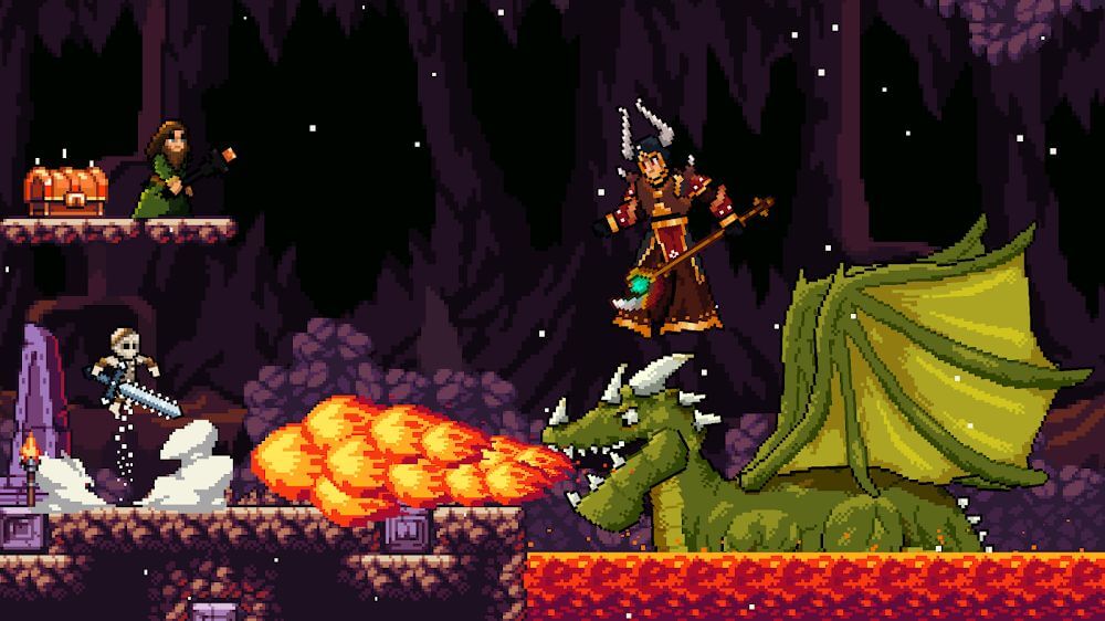 Apple Knight: Action Platformer v2.3.4 Apk Mod (Dinheiro Infinito) Download  2023 - Night Wolf Apk