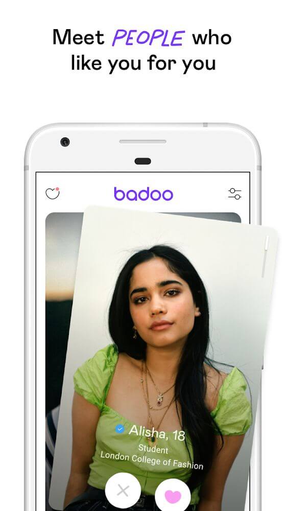 Profile swiped badoo return Dating app