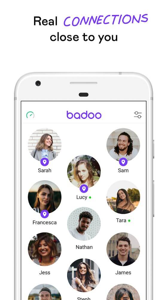 Is it hard to find people on badoo?