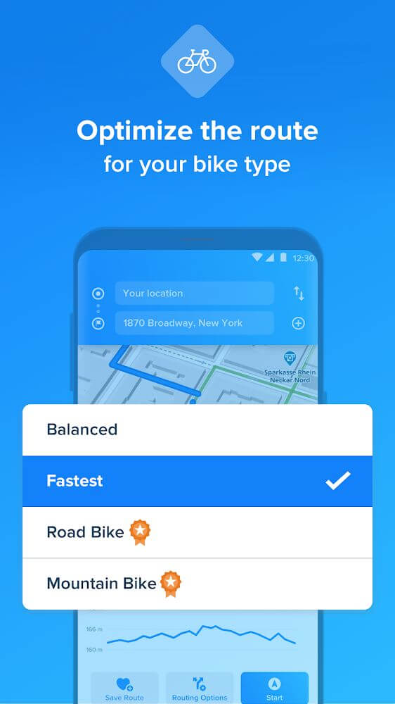 Bikemap – Cycling Map & GPS