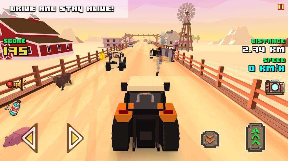 Blocky Farm Racing & Simulator – driving game