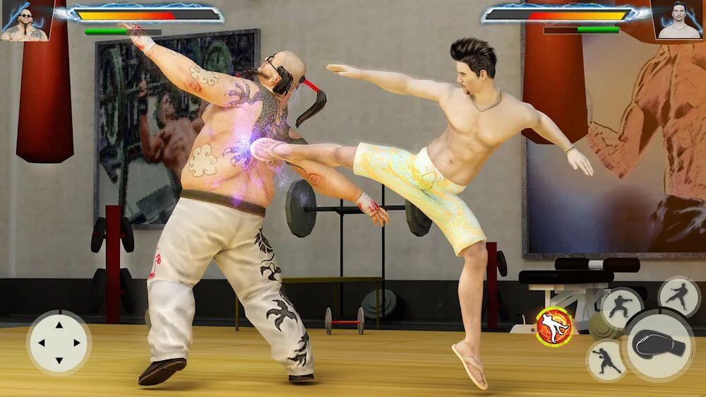 Bodybuilder GYM Fighting Game