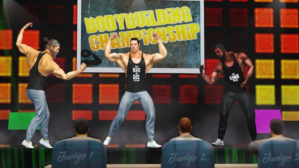 Bodybuilder GYM Fighting Game